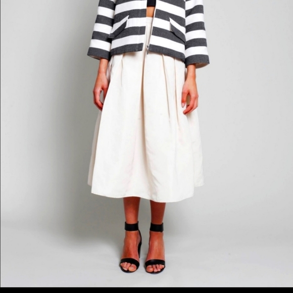 Lord & Taylor Full A Line Skirt - Picture 1 of 3